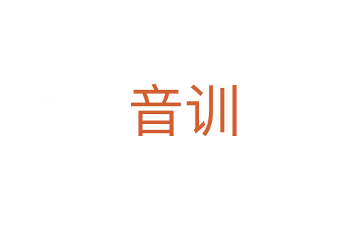 音訓(xùn)