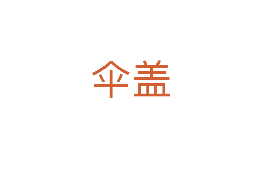 傘蓋